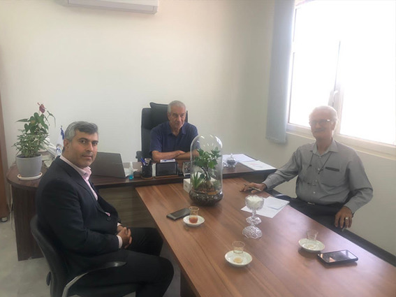 دیدار آقای حسین قائمی سرپرست هیأت دو و میدانی استان تهران با جناب آقای علی کفاشیان رئیس محترم هیات مدیره باشگاه